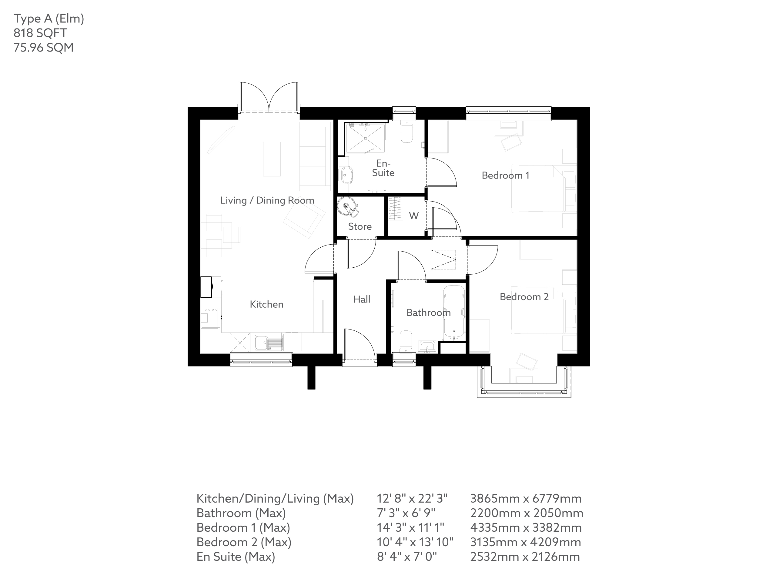 2-Bed Retirement Bungalow Woodhall Spa | Property 04 | Hotchkin Gardens