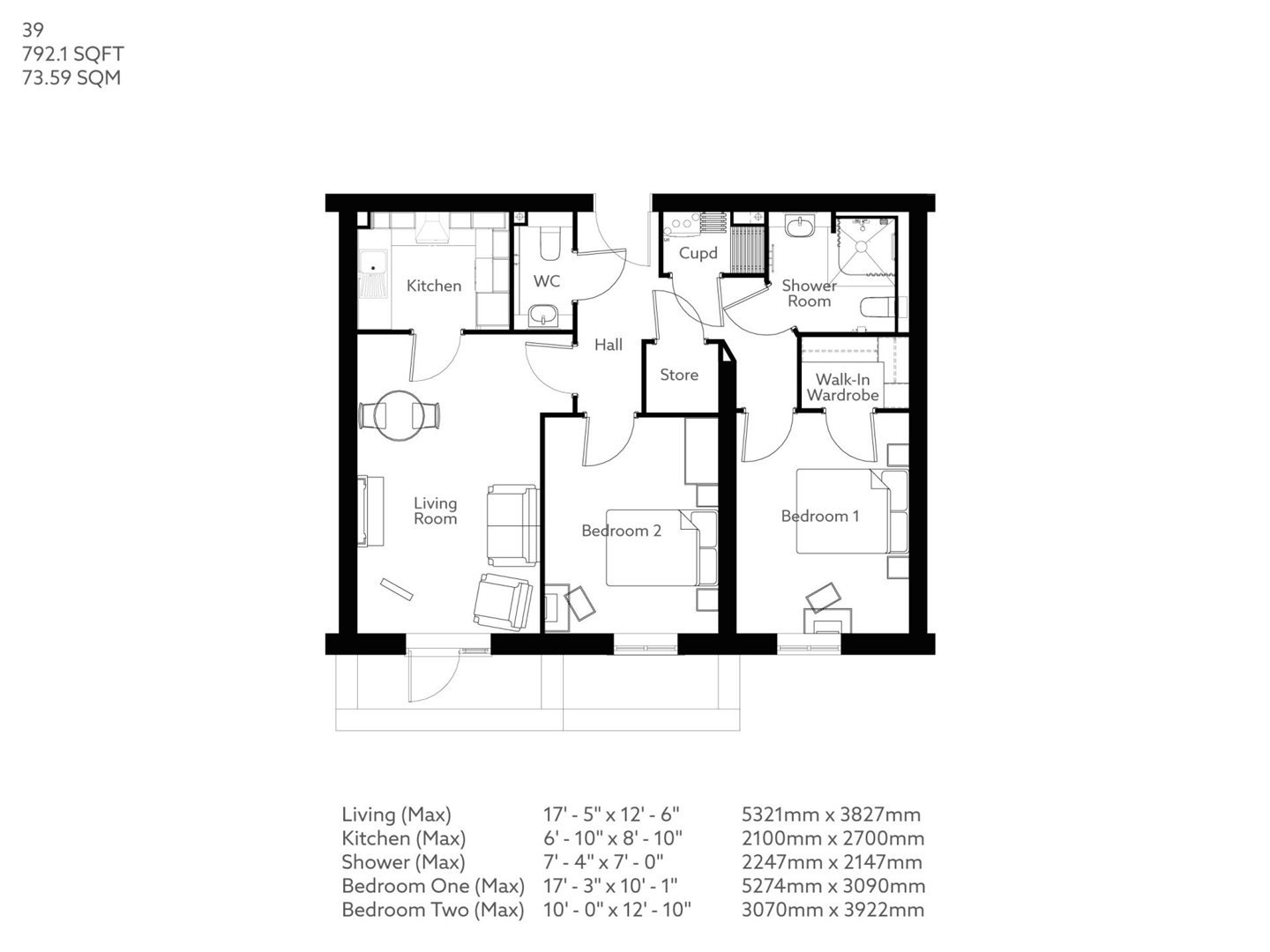 2-Bed Retirement Apartment Harrogate | Property 39 | Matcham Grange ...