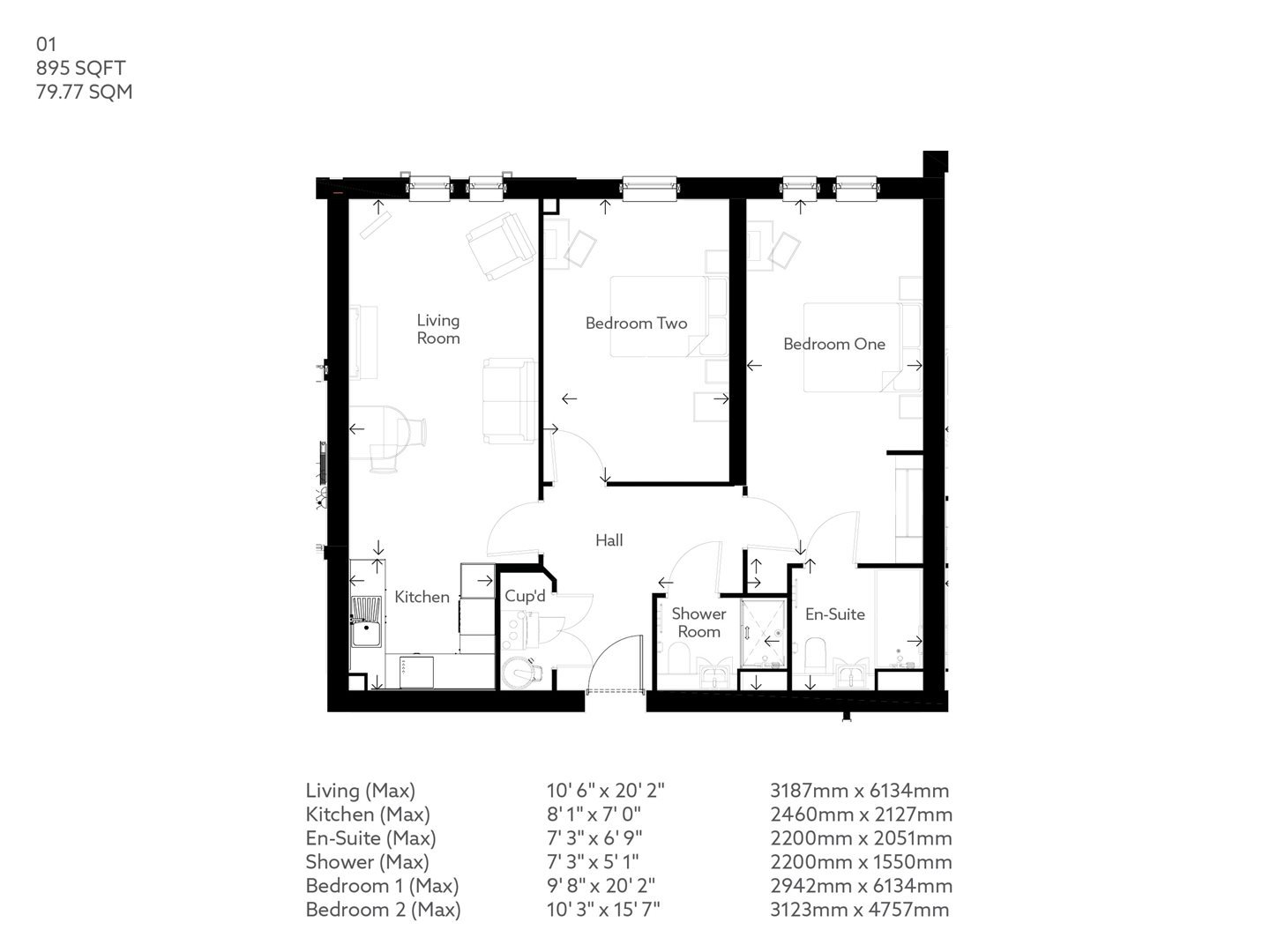 2-Bed Retirement Apartment Ipswich | Property 01 | Thomas Wolsey Place ...